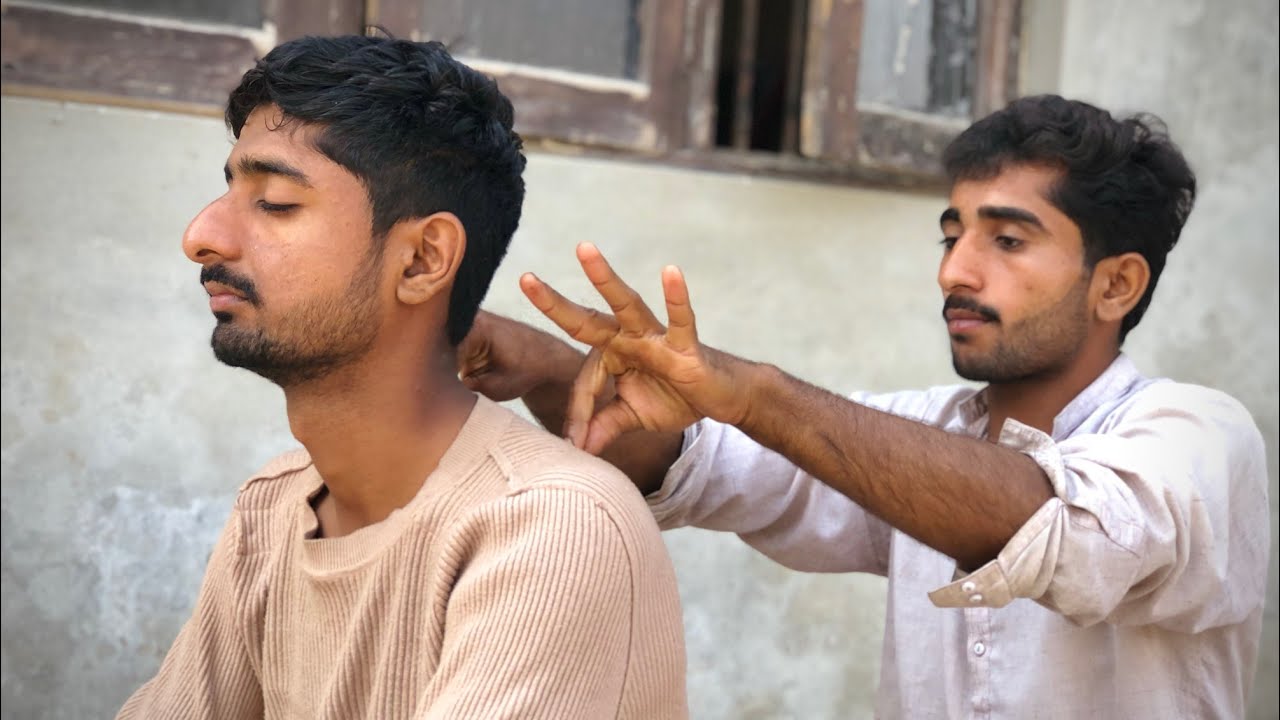New Track! Indian Bengali Oil Head Massage 💆‍♂️ | Back Crack Therapy for Deep Sleep | UBAID ASMR