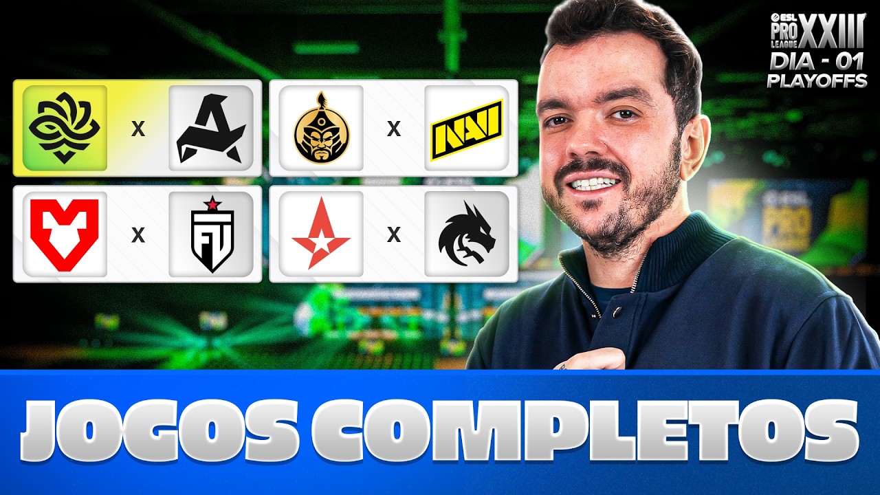 LEGACY X AURORA  PLAYOFFS  ESL PRO LEAGUE SEASON 23  - !socio - Siga @Gaules