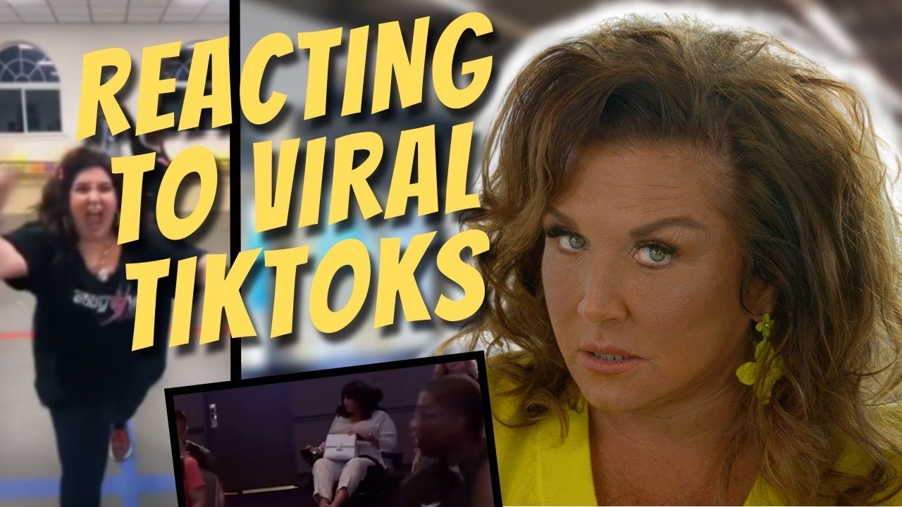 PART 2! Reacting to VIRAL TikToks **dance moms** | Abby Lee Miller
