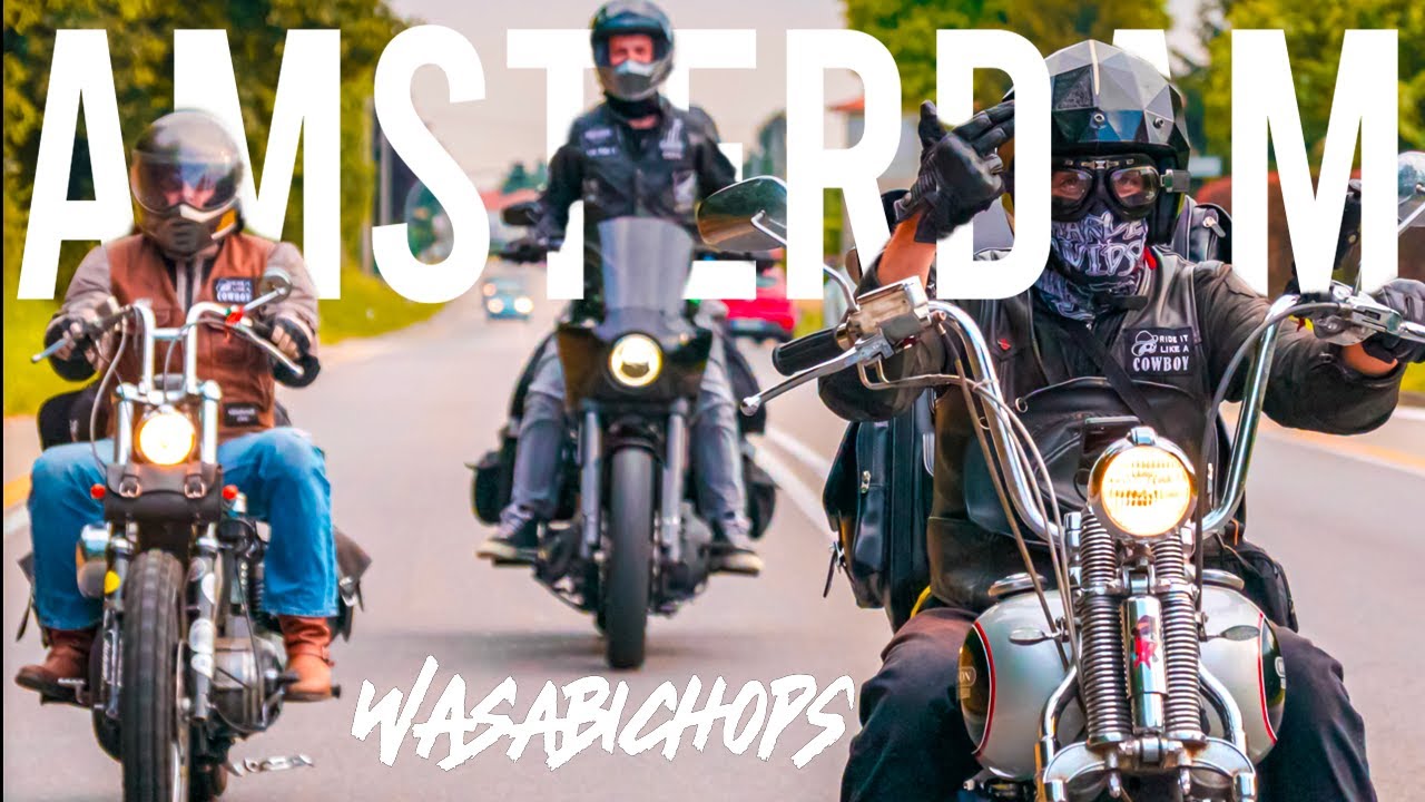 AMSTERDAM in moto, 2800km attraversando l'Europa con pioggia incessante e fiumi di birra
