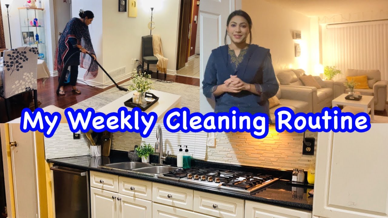 Meri Weekly Cleaning Routine Apko Bohat Energy r Inspiration Degi | New Living Room @humakhanvlogs