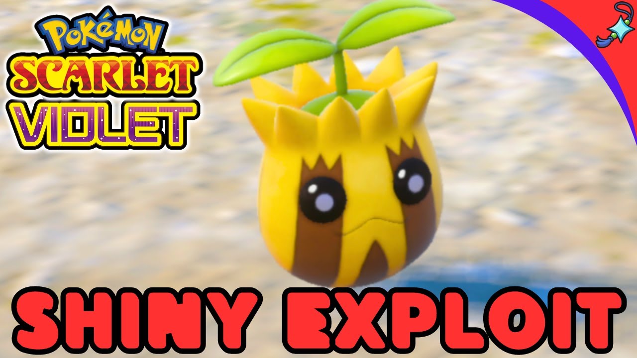 Shiny SUNKERN EXPLOIT for Pokemon Scarlet and Violet