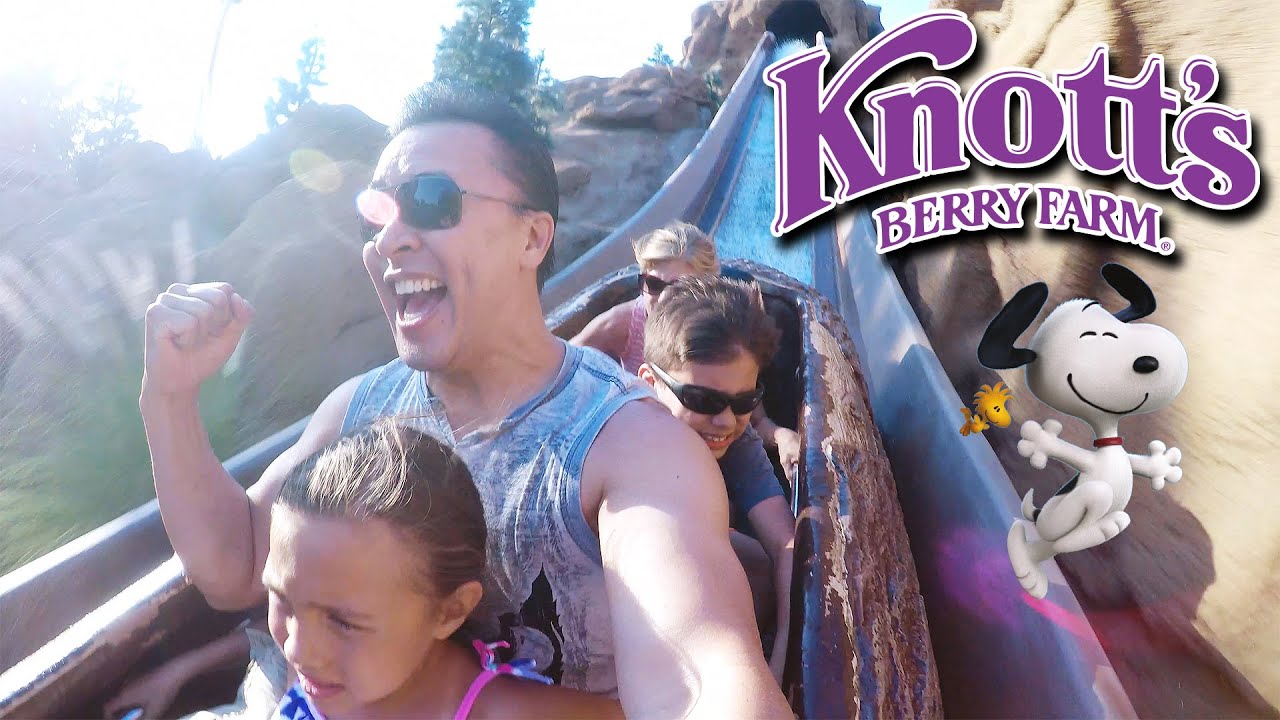 KNOTT'S BERRY FARM ADVENTURE with EvanTubeHD!