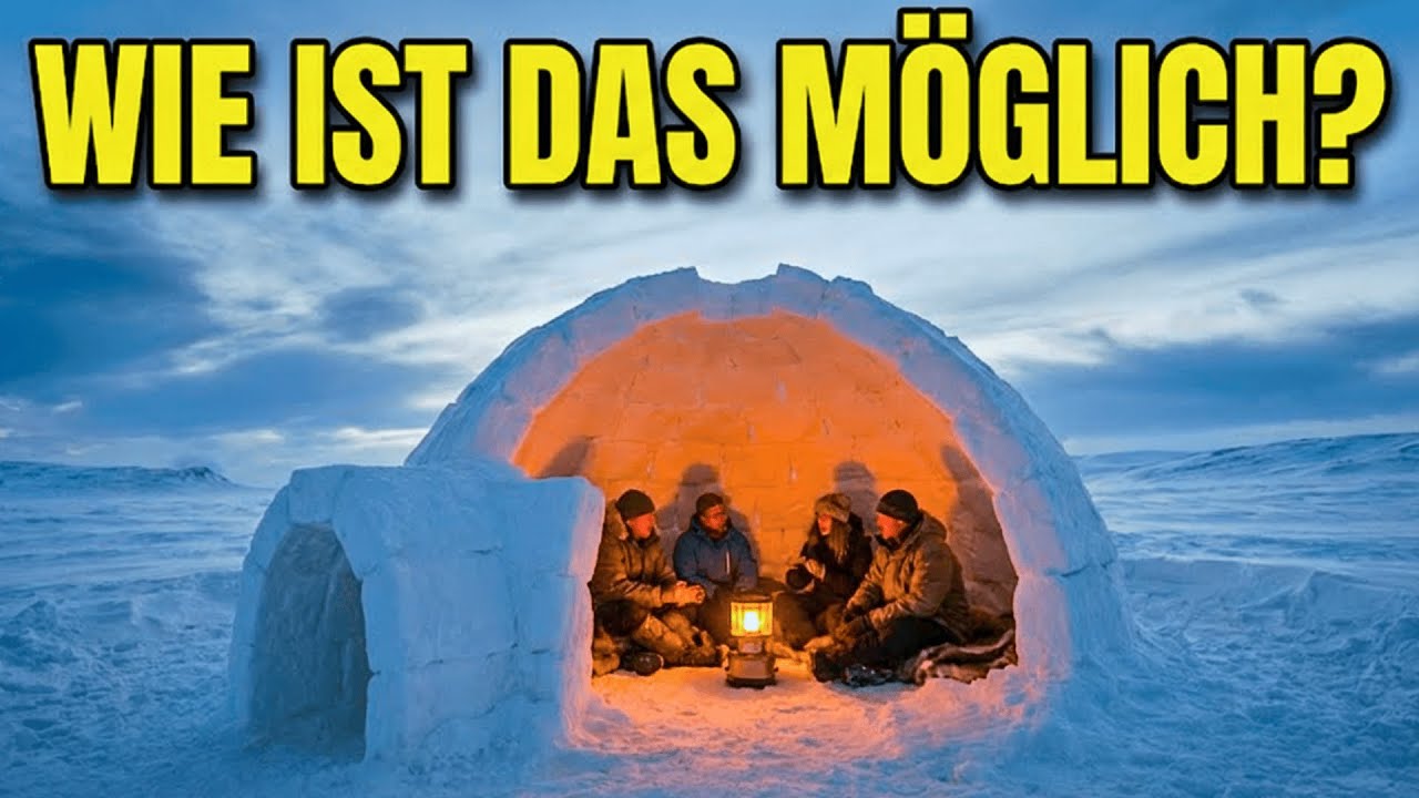 Warum es im Iglu +16°C warm ist (Physik erklärt)