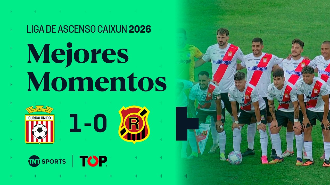 Compacto TOP | ⚪🔴 Curicó Unido 1 - 0 🔴⚫ Rangers de Talca | Liga de Ascenso Caixun 2026 - Fecha 4