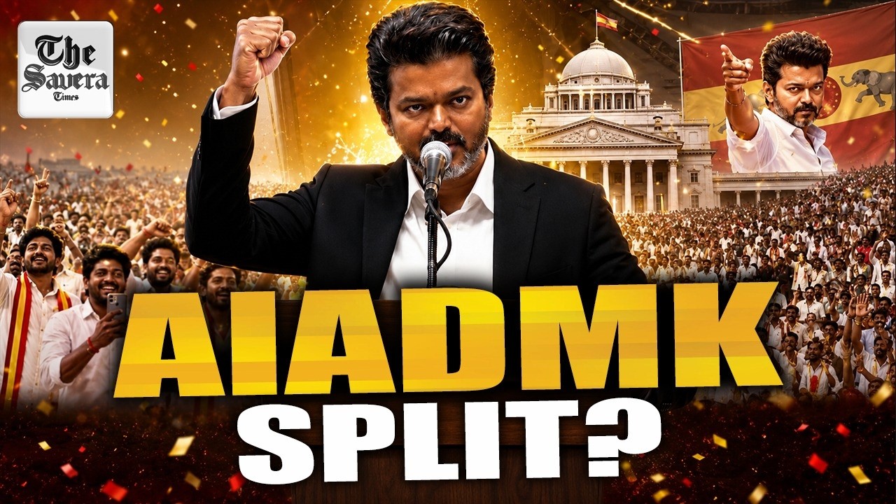 AIADMK SPLIT CONFIRMED? Vijay&rsquo;s Victory Triggers Massive Political Crisis in Tamil Nadu