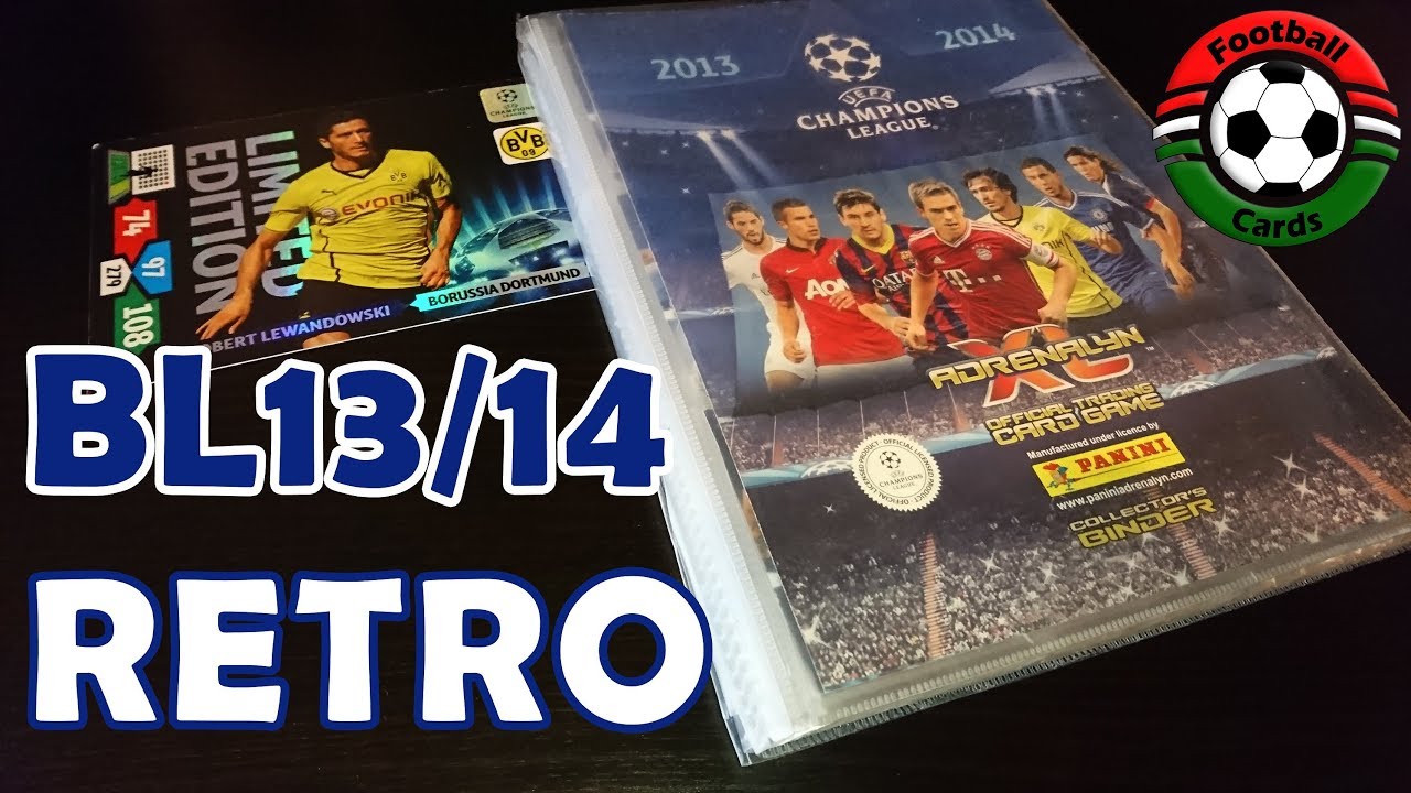 Panini Adrenalyn XL Champions League 13/14 Album | RETRO