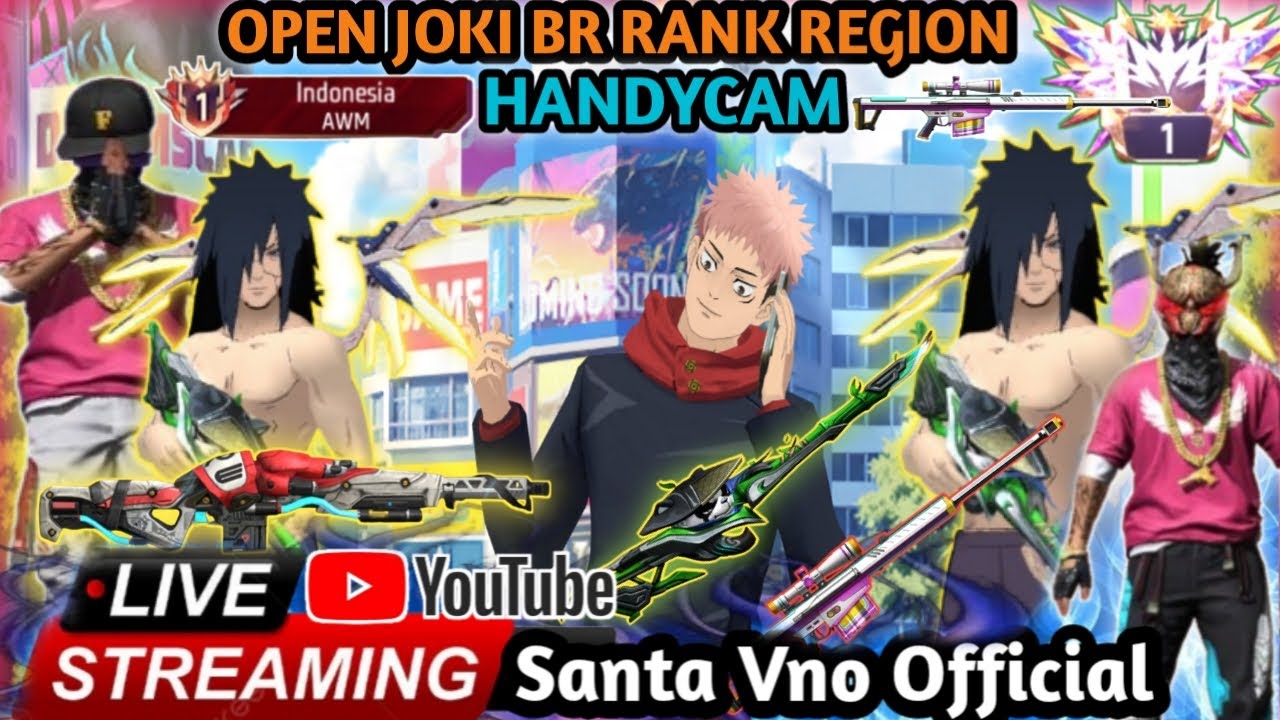 Santa vno OPEN JOKI BR RANK DAN VIP DAY 9  