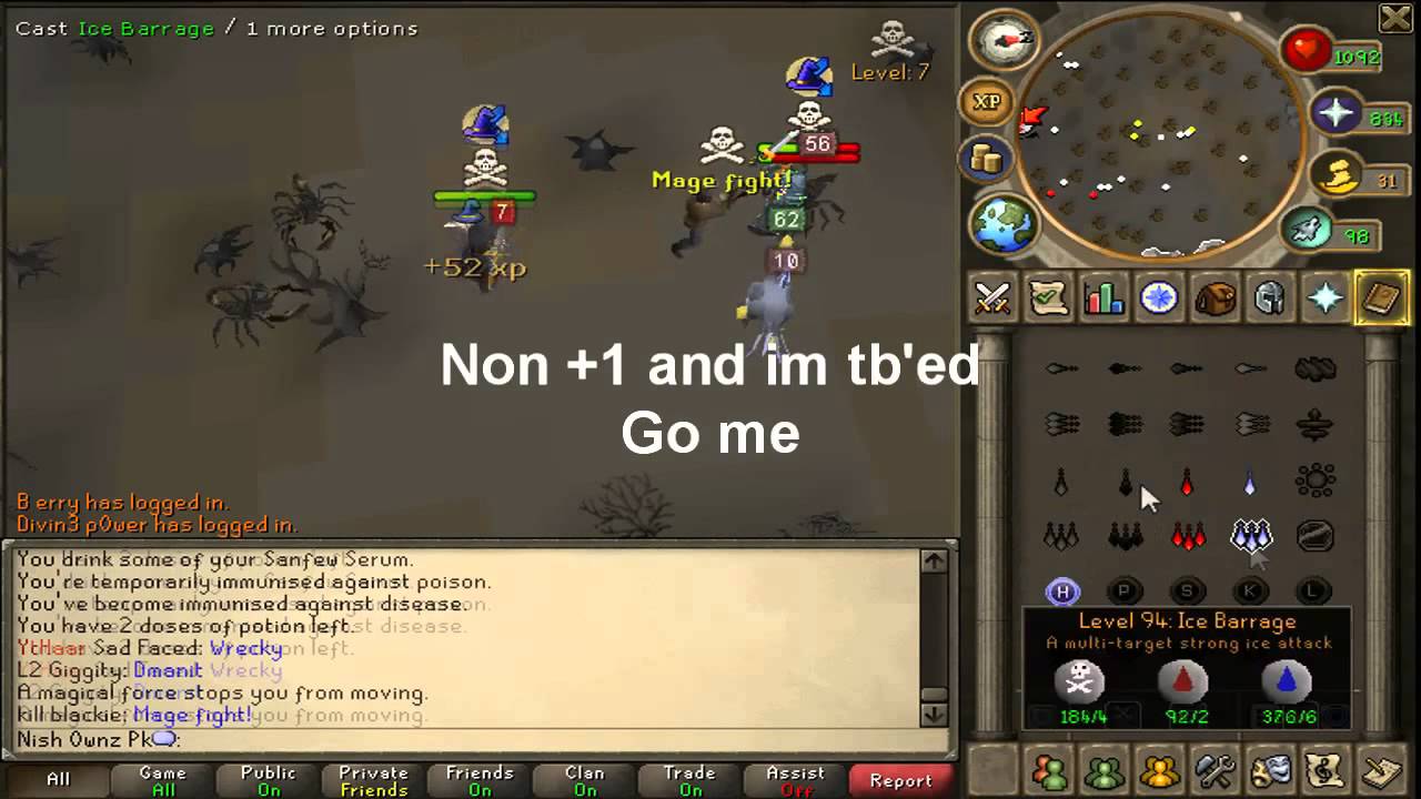 Fpkers: Nish 0wnz pk - Pk Session 12, Maxed 30 Defence turmoil pure - Multi Pking & Hybriding