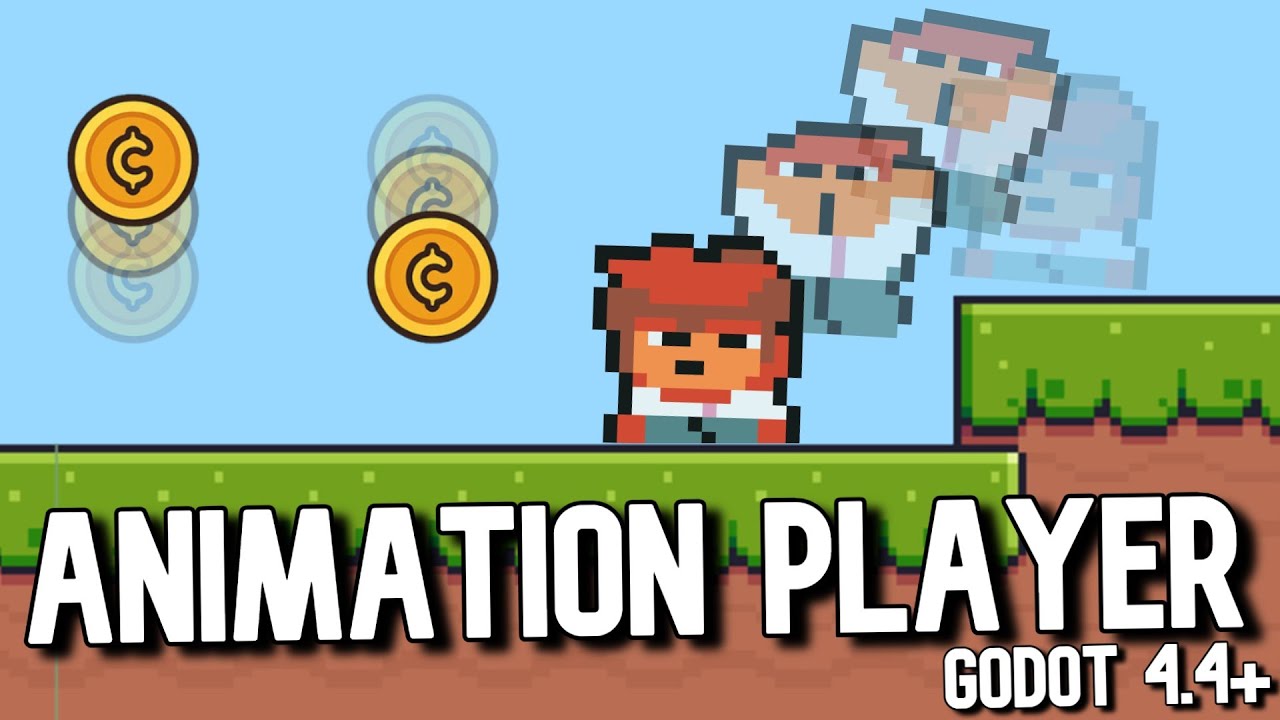 A Guide to the ANIMATION PLAYER in Godot 4.4+
