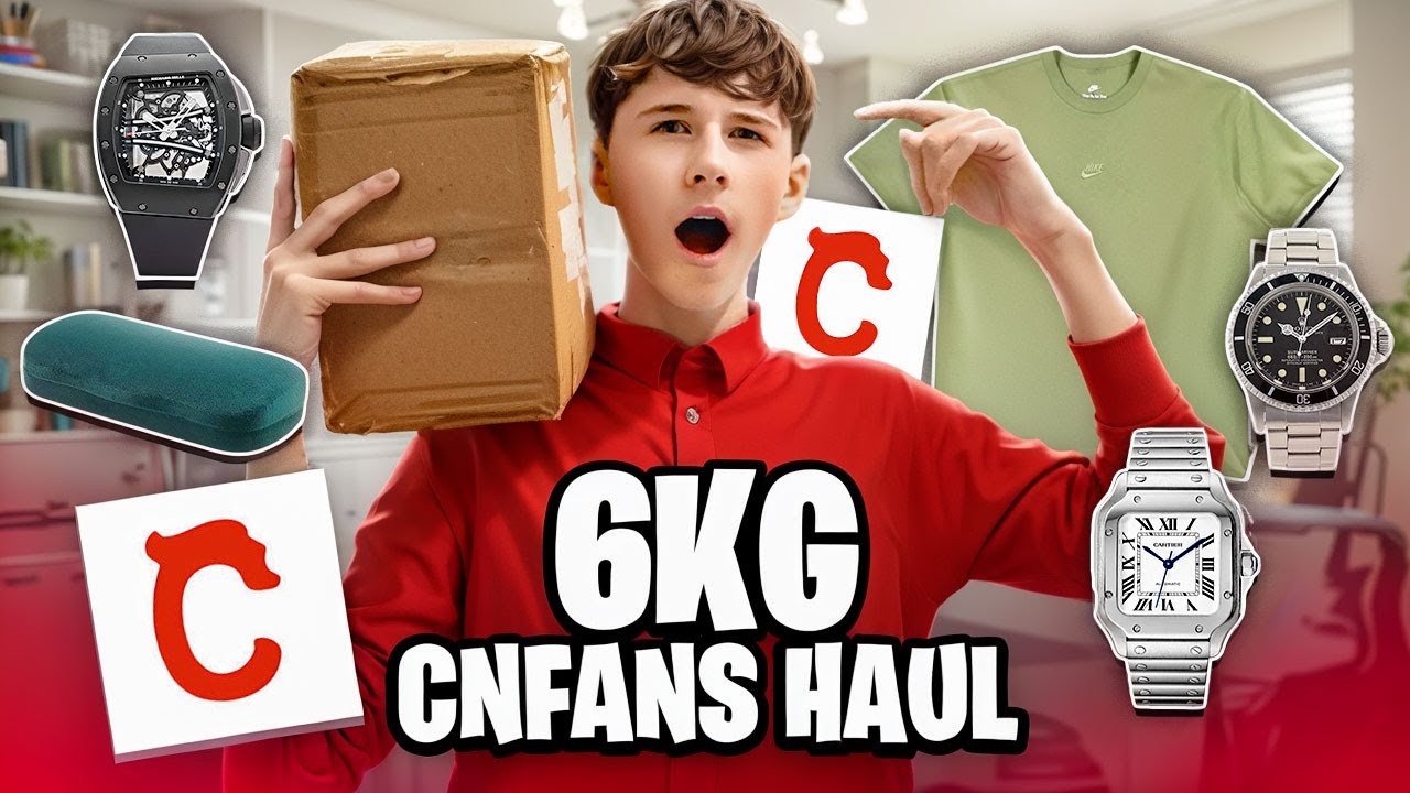 6KG CNFANS ACCESSORY HAUL | ROLEX, CARTIER, GUCCI & MORE