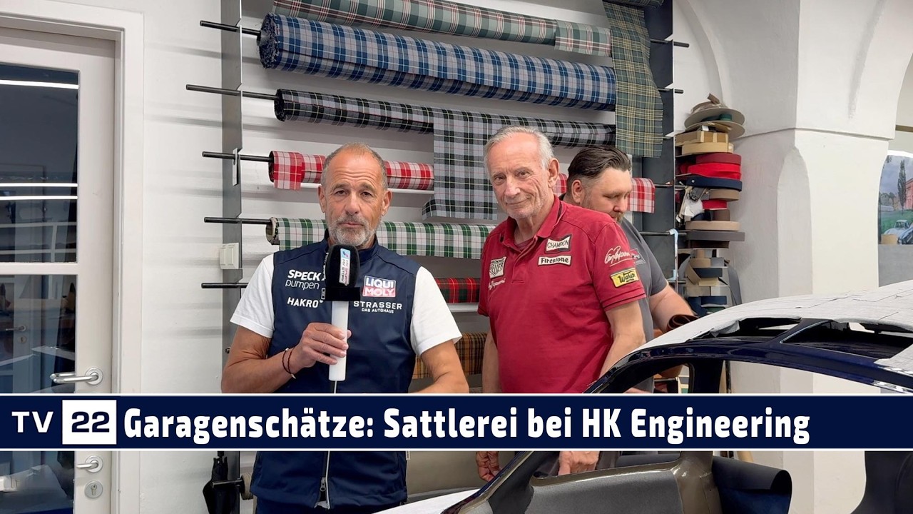 Garagenschätze: Legende Flügeltürer - Werkstatt & Sattlerei der Mercedes 300 SL bei HK Engineering