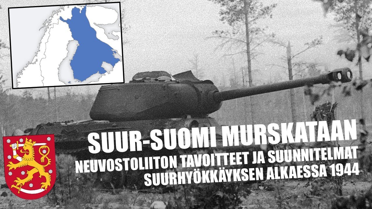 Suur-Suomi murskataan: tilanne 1944 suurhyökkäyksen alkaessa ja venäläisten tavoitteet