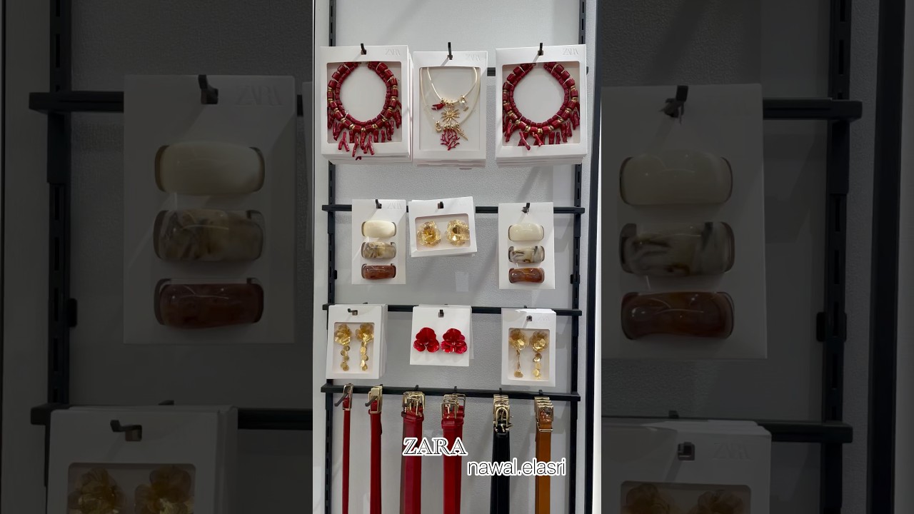 ZARA JEWELLERY NEW COLLECTION 2025 #zara #jewellery