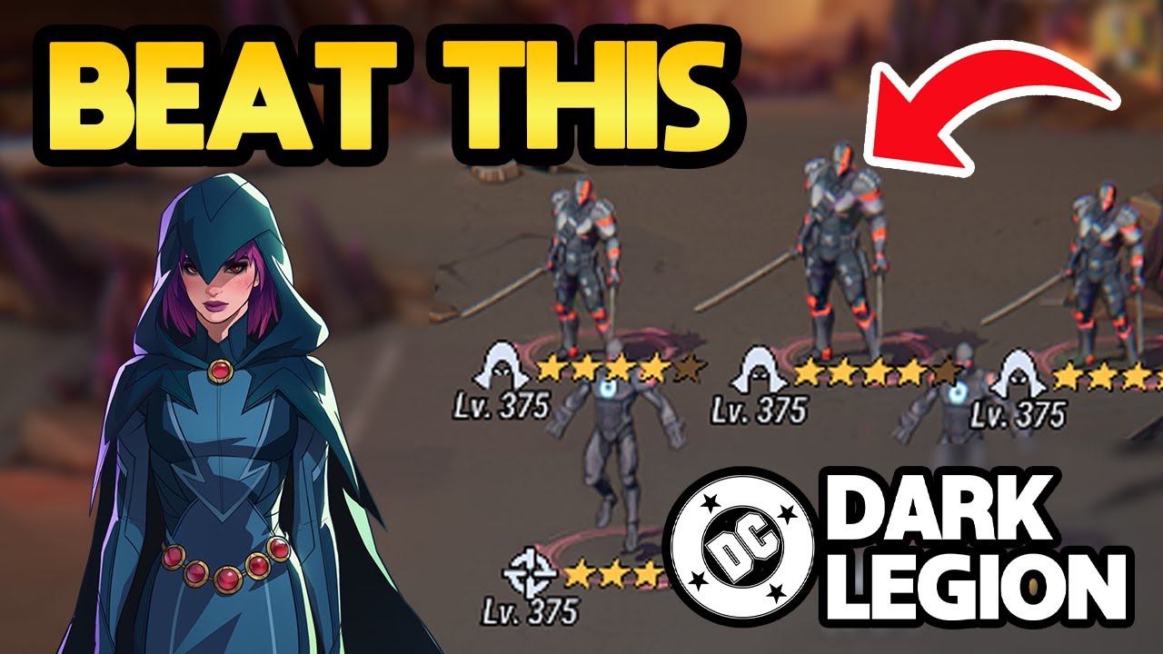 Beat 3 Deathstroke Bosses [Use Raven Healer] | DC Dark Legion