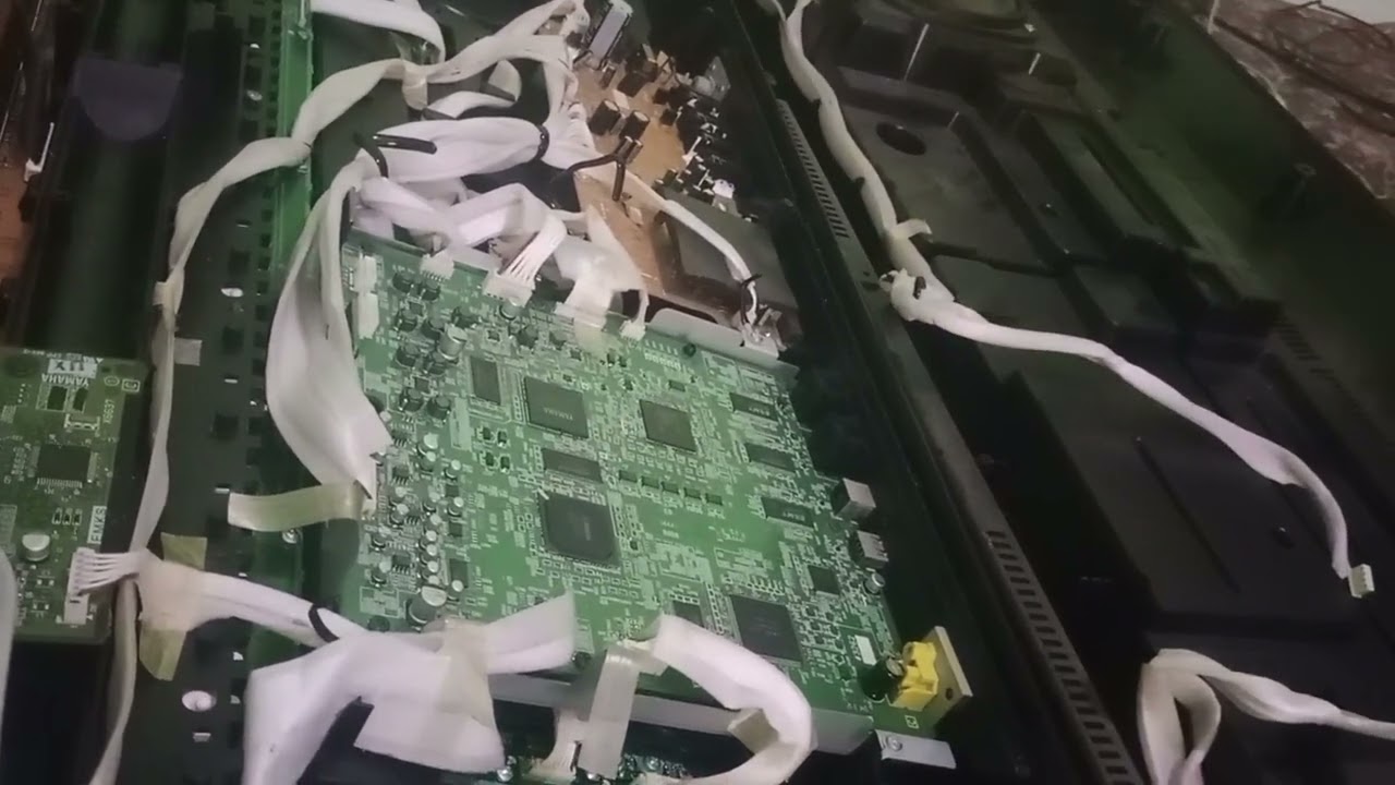 part2 service psr 950 tombol power yang susah hidup dan matiin keyboardnya