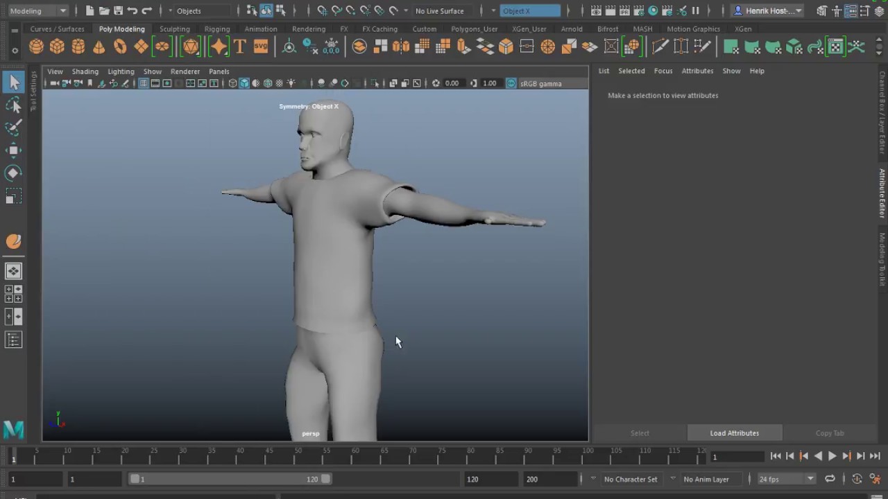 Autodesk Maya: Combining the Head to the Body