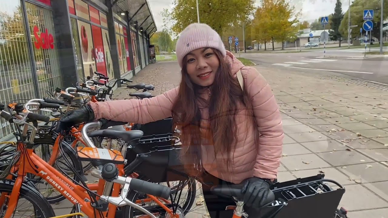 Syksyinen Kouvola tulee tutuksi k&auml;tev&auml;sti kaupunkipy&ouml;r&auml;ll&auml;