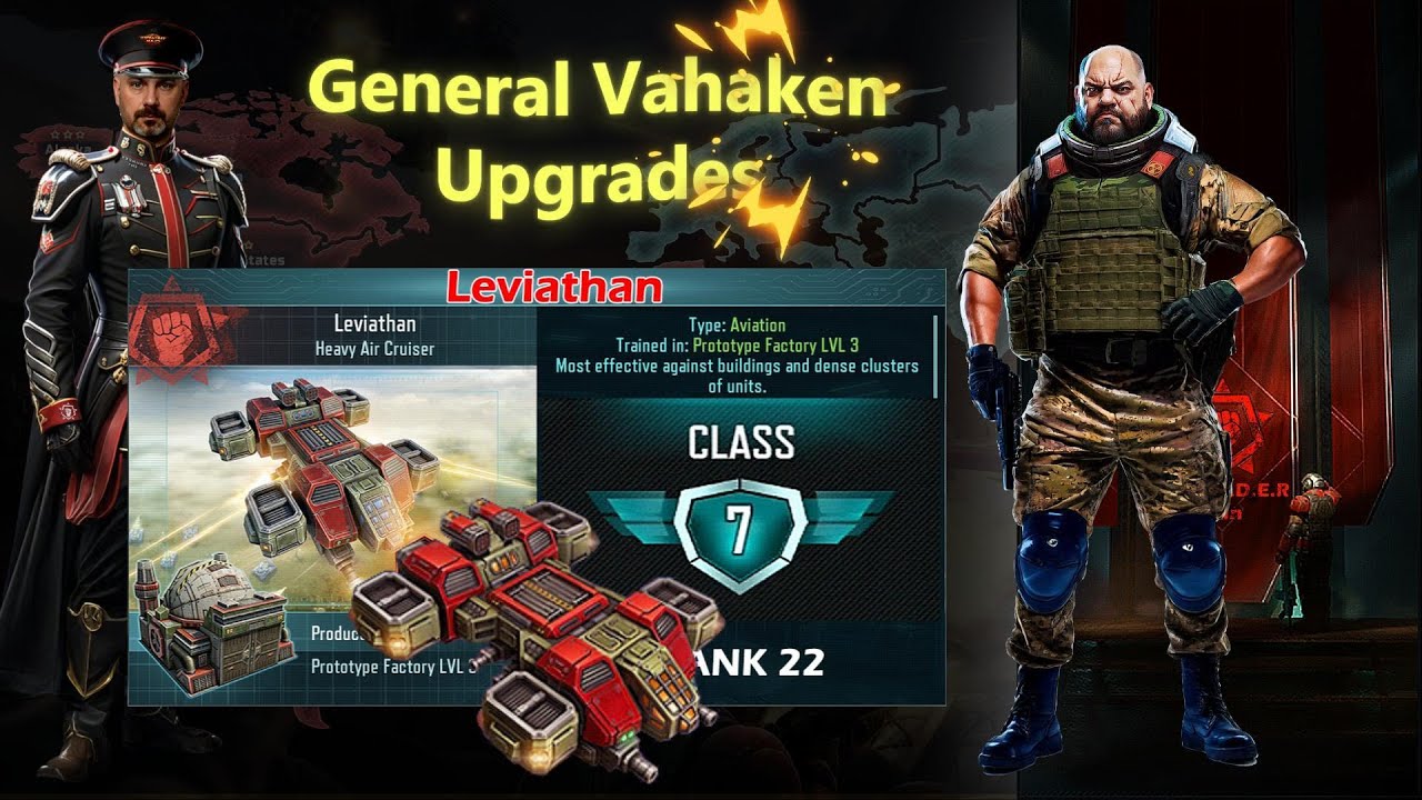 Only For Clan Members, Allies & Friends - Leviathan Class 7 - Profile Rank 22 Upgrades - AOW3