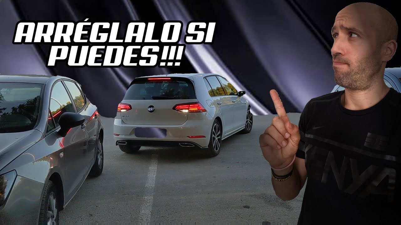ARREGLA UN ESTACIONAMIENTO EN BATERIA+💪💪🚗 COMO ESTACIONAR TU COCHE+APRENDER A CONDUCIR