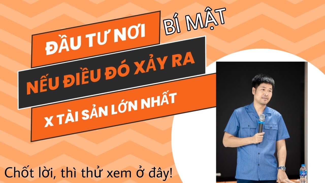 Theo Tôi Đây Là Một Cơ Hội ĐẦU TƯ Rất Tốt Trong 03 Năm Tới | Trần Minh BĐS