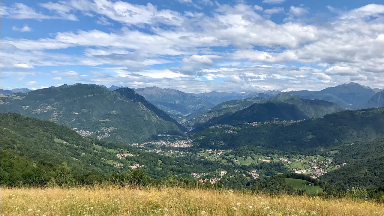sentiero da canto basso a localita ca del lac maresana (bg)
