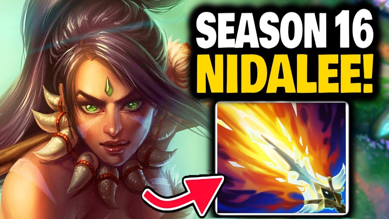 HOW to NIDALEE jungle in SEASON 16!!!