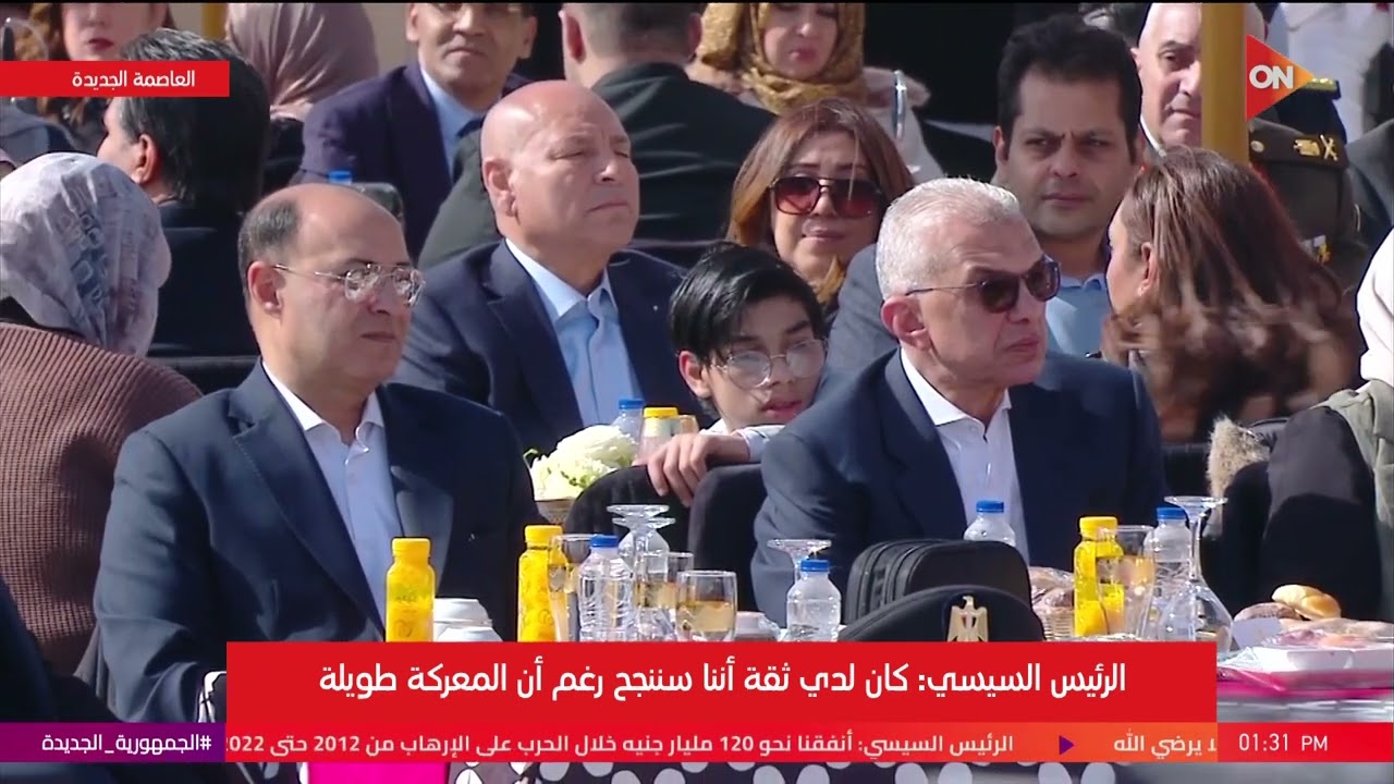 الرئيس السيسي: كان لدي ثقة اننا سننجح رغم أن المعركة طويلة