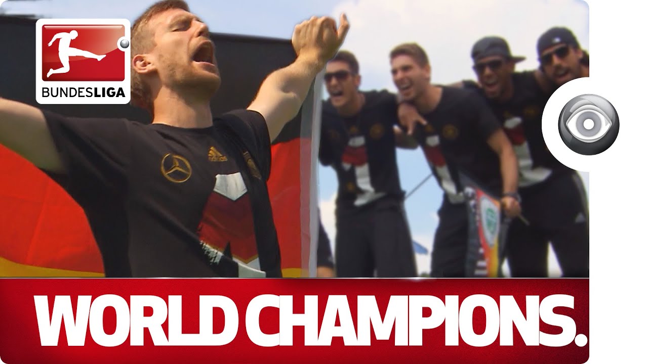 The World Cup Winners Return - Germany Celebrate in Berlin