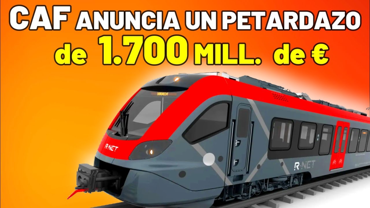 ♦️ASÍ es el MEGA CONTRATO Logrado por CAF para Fabricar Nuevos TRENES para Bélgica ♦️Marruecos