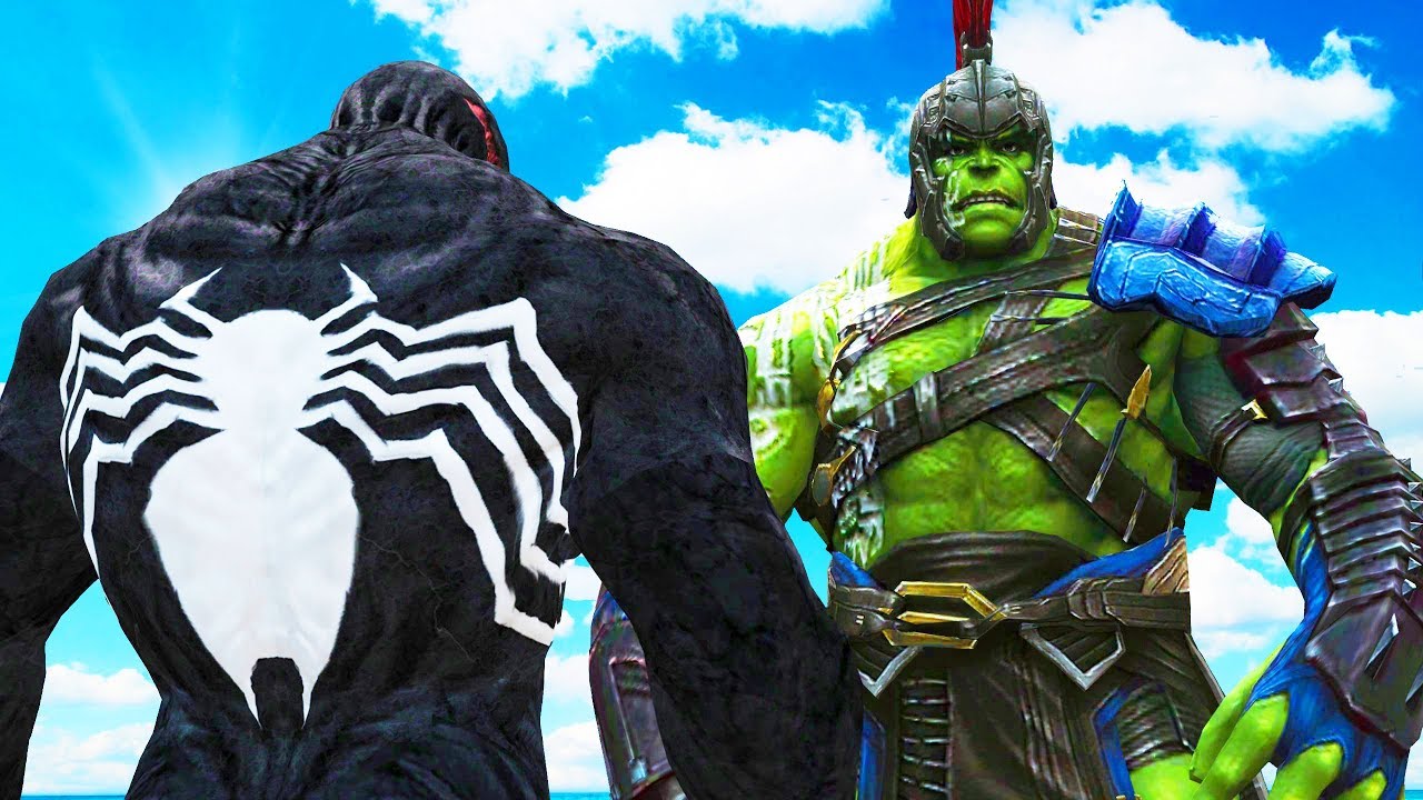GLADIATOR HULK VS VENOM - EPIC BATTLE