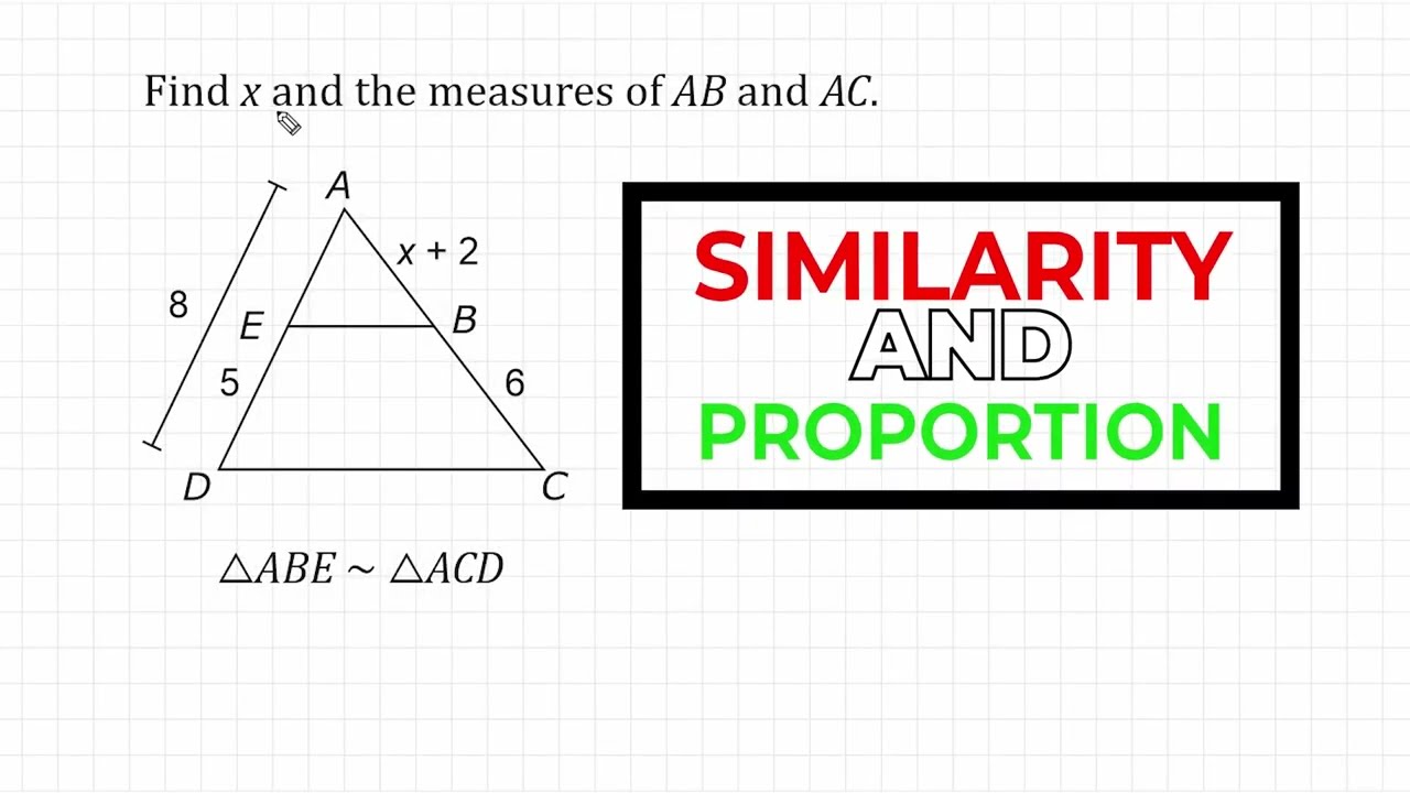 Similar Triangles And Proportion