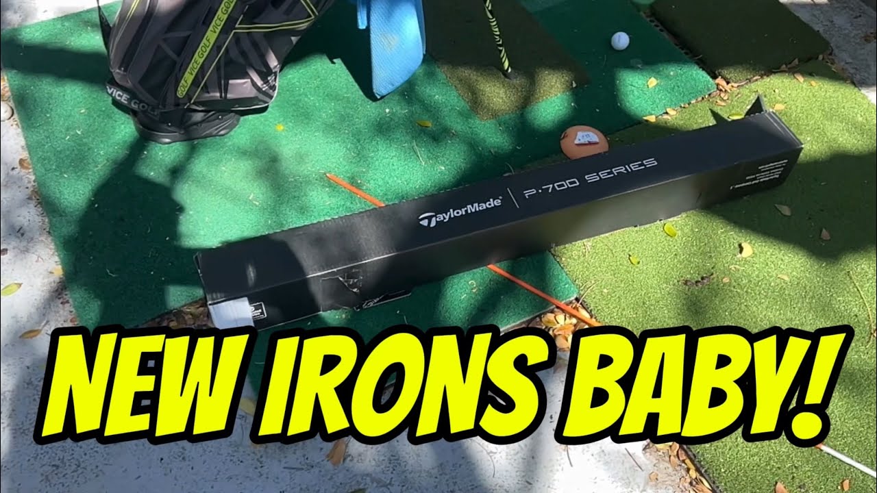 I FINALLY GOT NEW IRONS