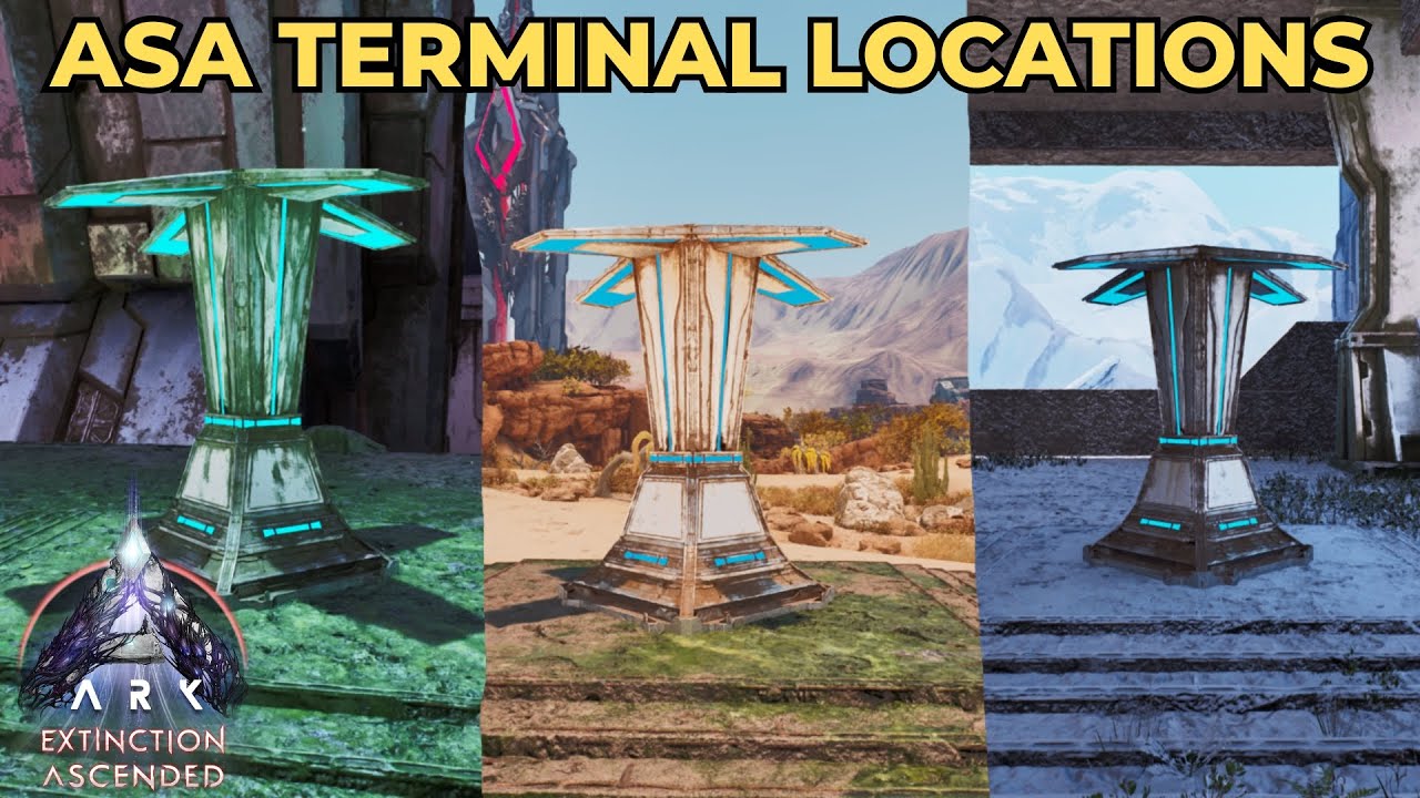 Where to Find Every Terminal on Extinction | ARK Survival Ascended