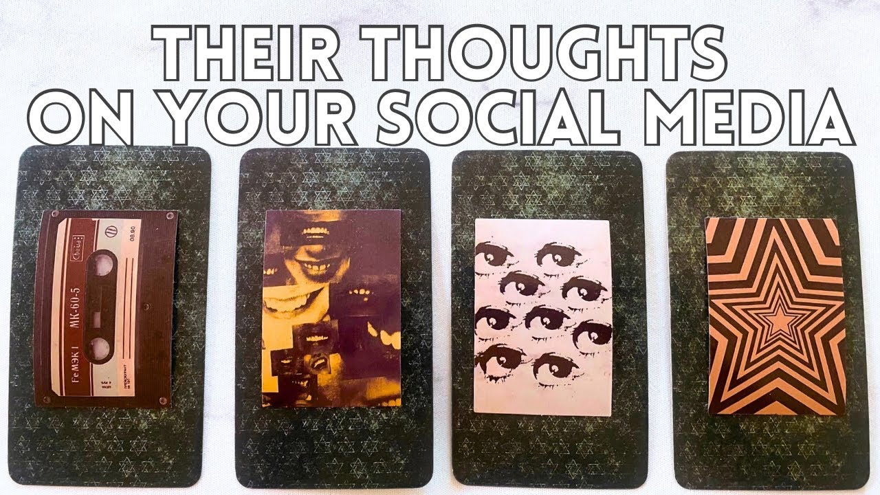 📸📱WHAT DO THEY THINK OF YOUR SOCIAL MEDIA/PICTURES?📱📸 PICK A CARD tarot reading