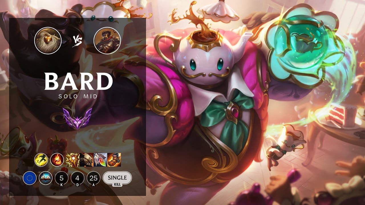 Bard Mid vs Viktor - EUW Master Patch 12.11