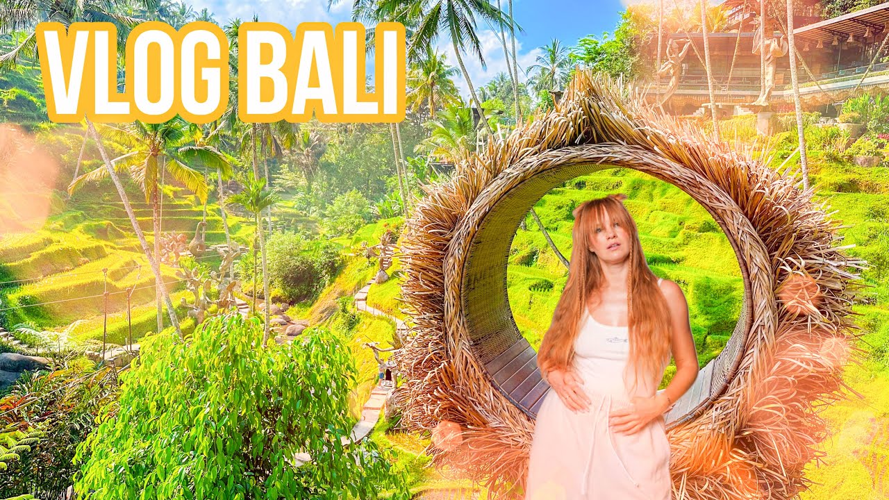 VLOG | BALI | Ubud | WYAH Art | Rice fields | Popular places in Bali
