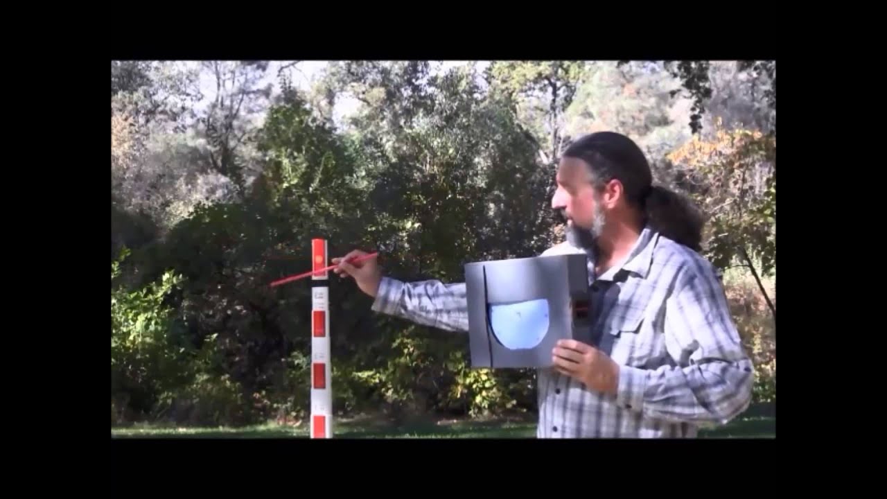 Measuring Slope with a Leveling Rod and an Inclinometer