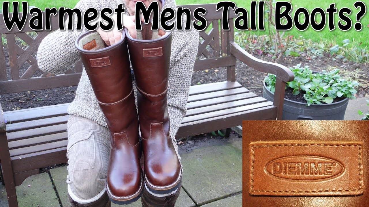 Warmest Mens Tall Boots?