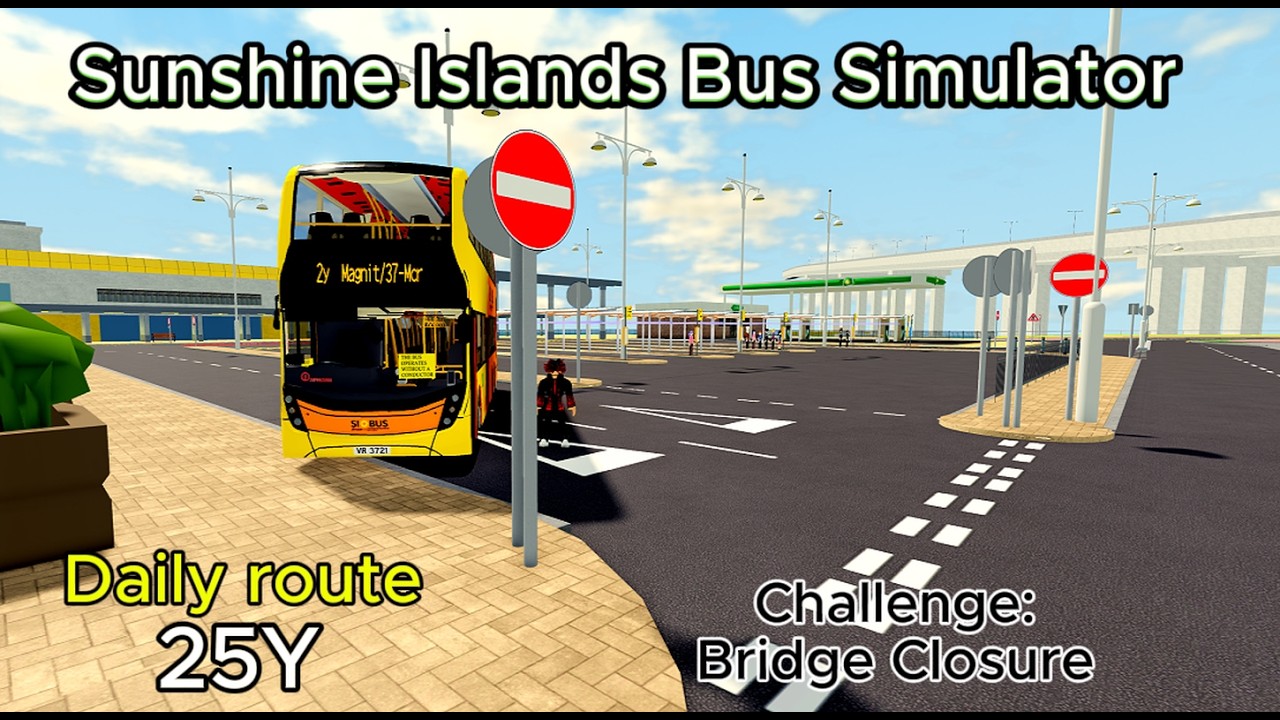 Daily Route: 25Y. Challenge Bridge Closure. 