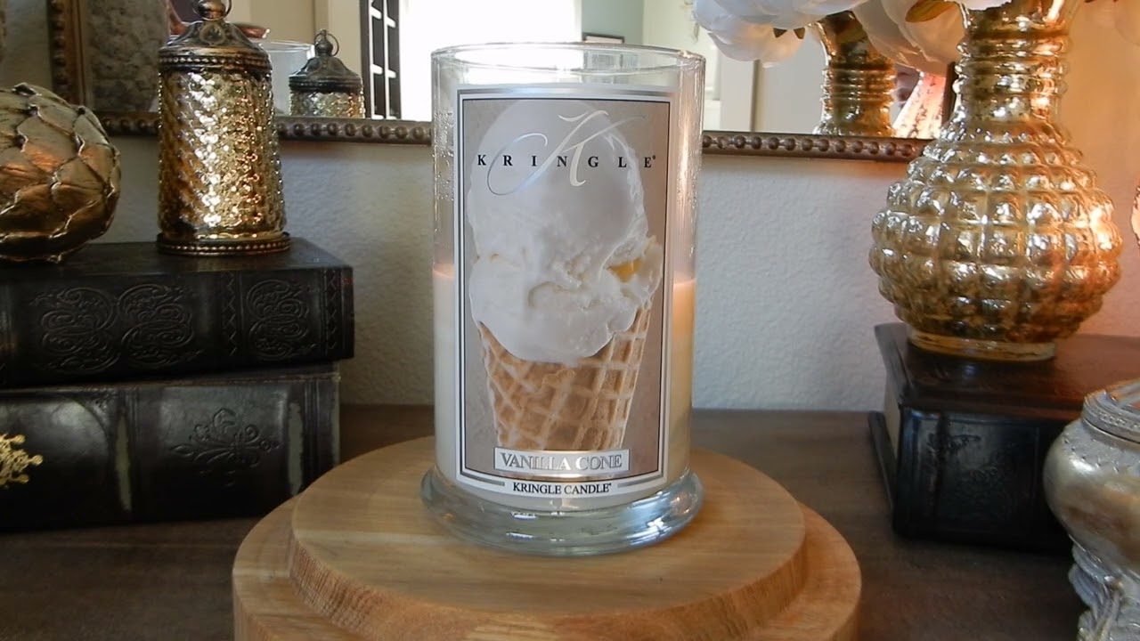 Candle Review: Kringle Vanilla Cone! YUM!