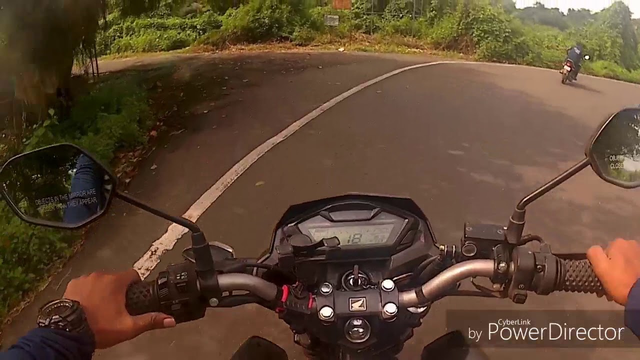 How to ride honda hornet 160R for beginners | learn riding on bad roads |