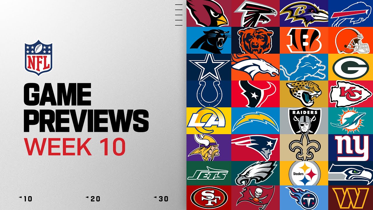NFL Week 10 Game Previews