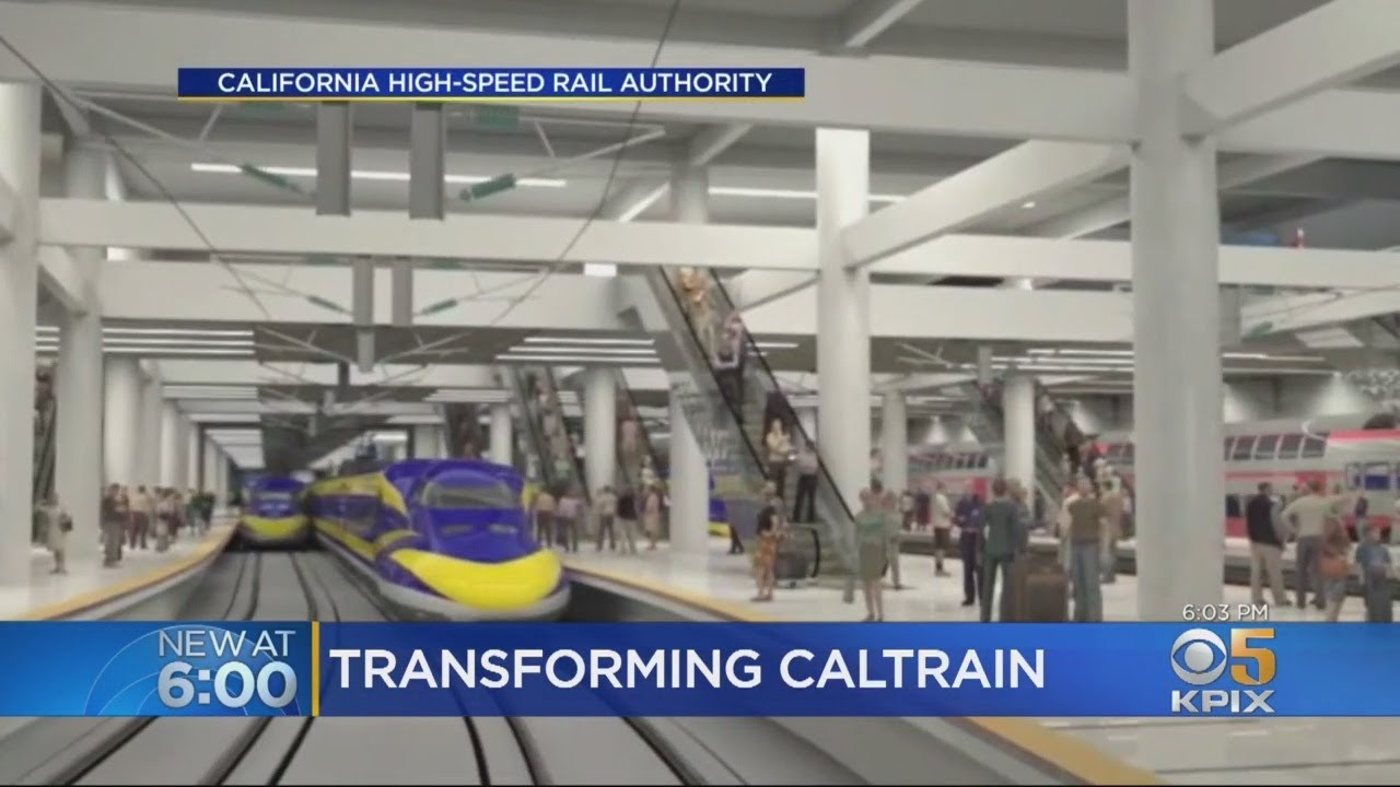 Caltrain Multi-Billion Dollar Plan Promises Major Upgrades To Commuter Rail System