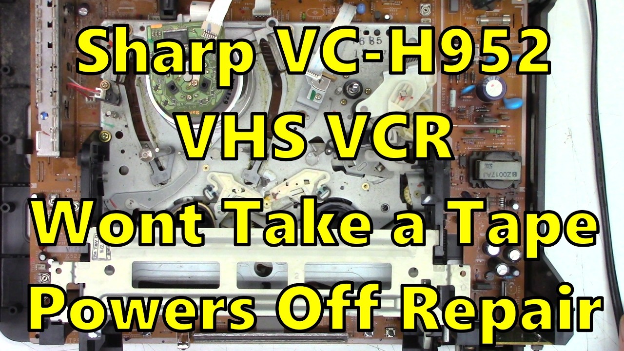 $25 Thrift Store Purchase Sharp VC-H952 VHS VCR. Was it worth it?