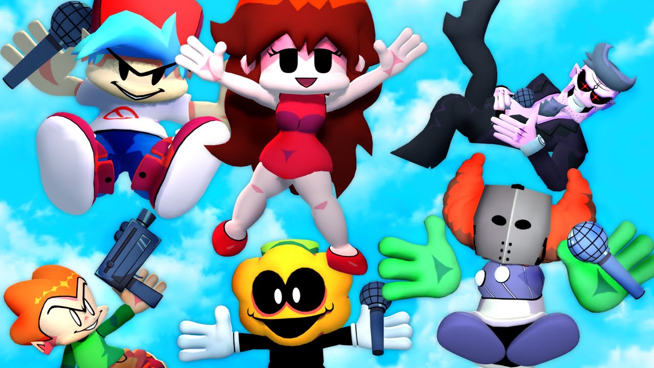 FNF &bull; Legendary Ragdolls in Garry's Mod &bull; Part 6 (GMOD, Slides)