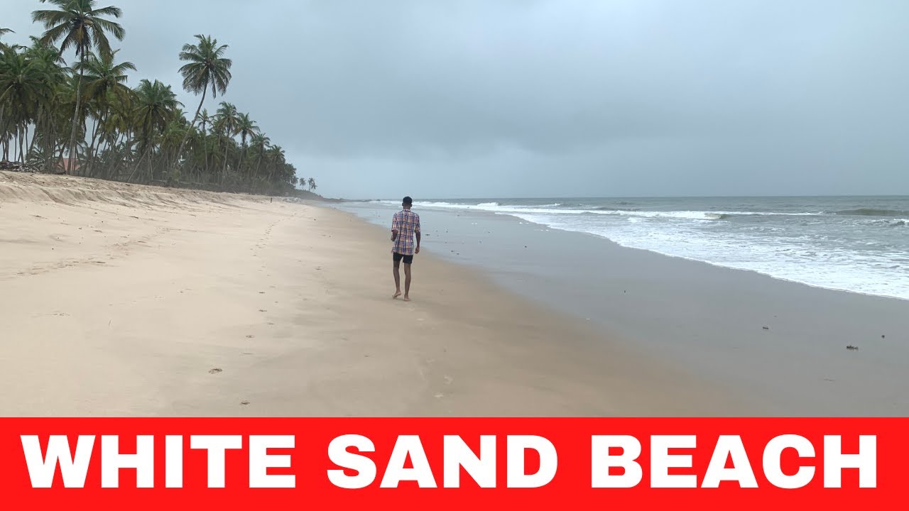 A Hidden Gem In Ghana - White Sand Beach And Beautiful Rocks In Gomoa Fetteh