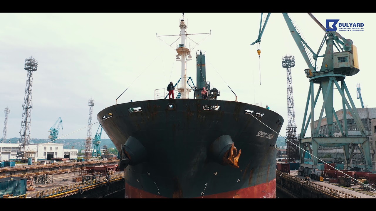 m/v Nordic London at Bulyard Shipbuilding Industry AD