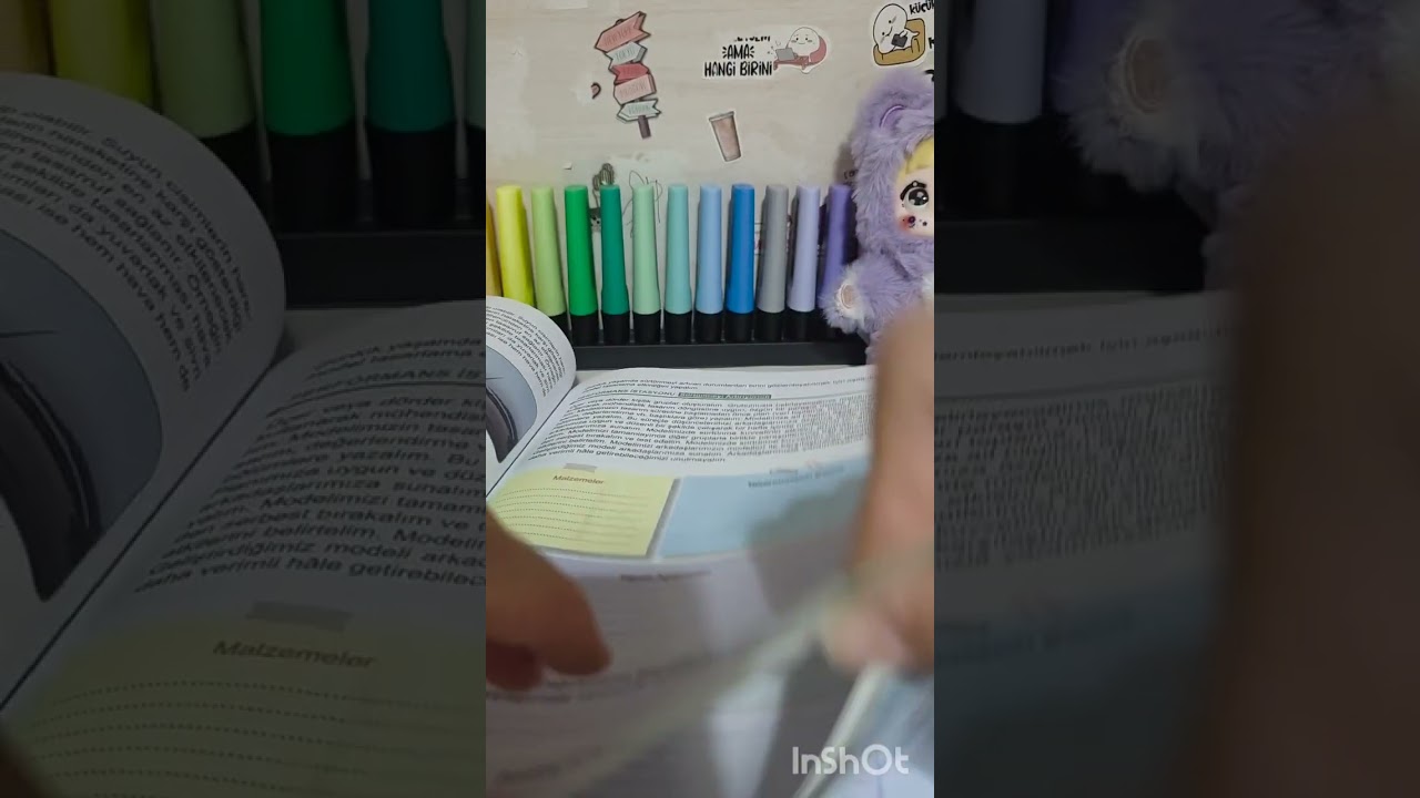 Ders çalışma vlog