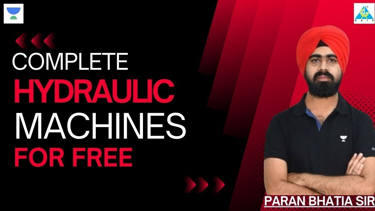 Quick Subject update|| Hydraulic Machines for Free | Paran Sir #unacademy #sscje #ssc